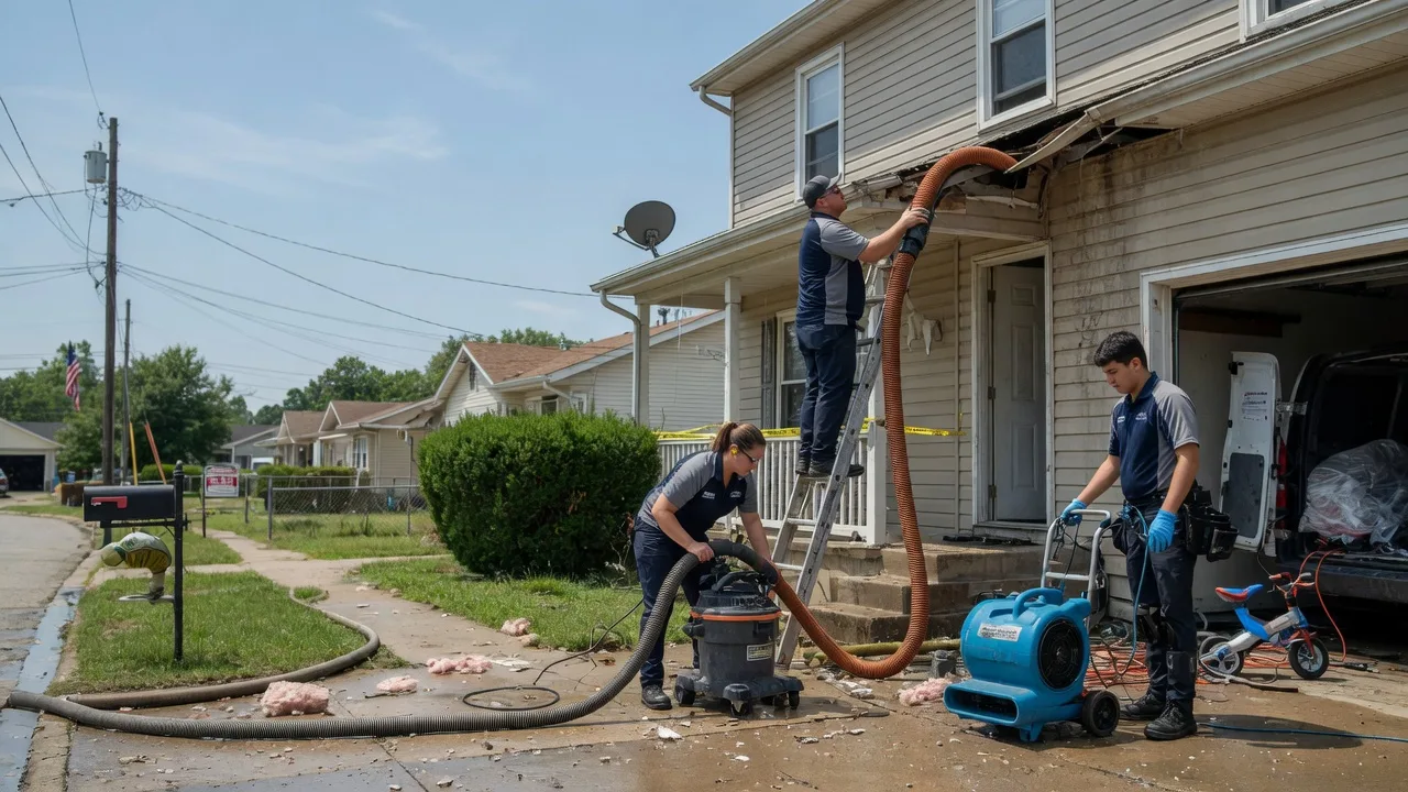 Water Damage Restoration in Muldrow, OK near me